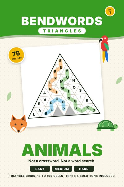 Bendwords Triangles: Animals cover