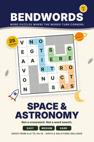 Bendwords Space puzzle book cover